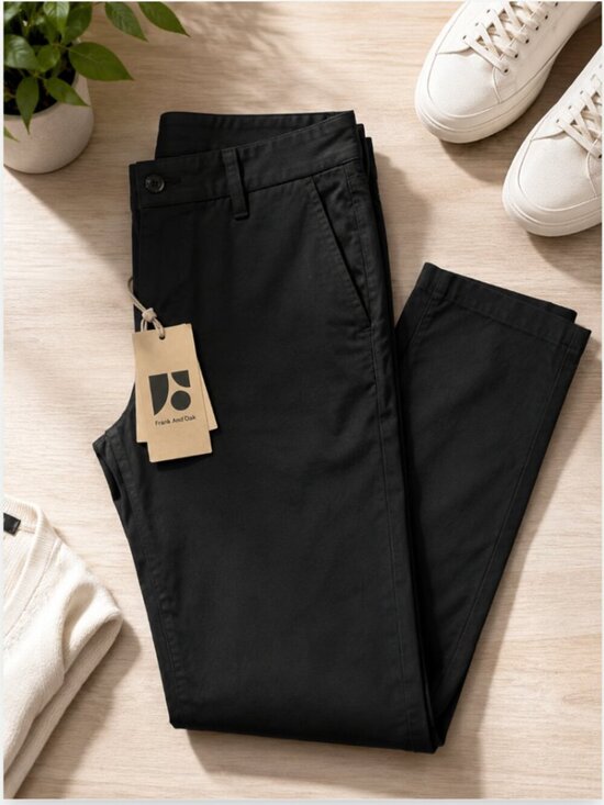 Frank & Oak Other - Frank And Oak Brunswick Slim Chino Pants Black 32x32 NWT Sustainable
